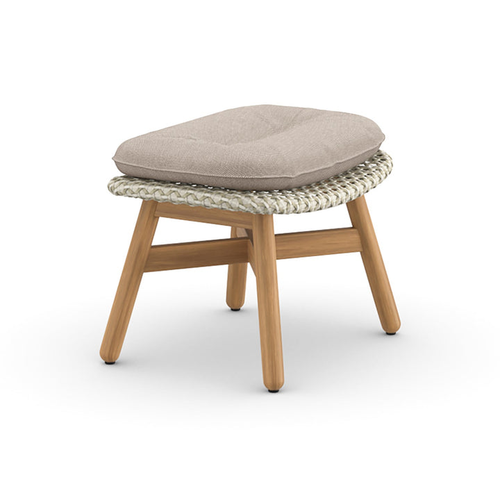 MBRACE Footstool Outdoor Ottomans Dedon 140 Sea Salt 472 Natura Taupe