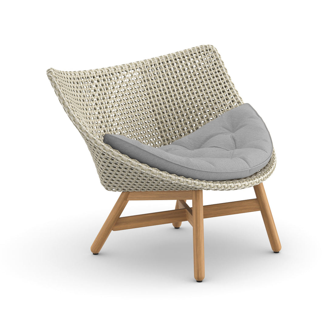 MBRACE Lounge Chair Outdoor Chairs Dedon 140 Sea Salt 478 Natura Ash
