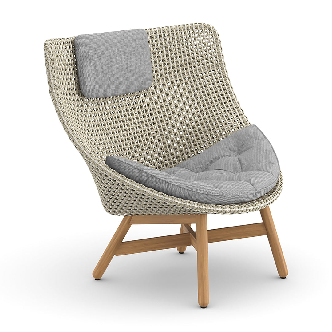 MBRACE Wing Chair Outdoor Chairs Dedon 140 Sea Salt 478 Natura Ash