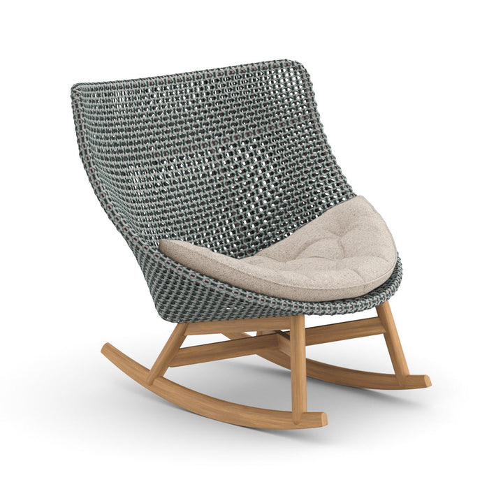 MBRACE Rocking Chair Outdoor Seating Dedon 141 Baltic 471 Natura Off White