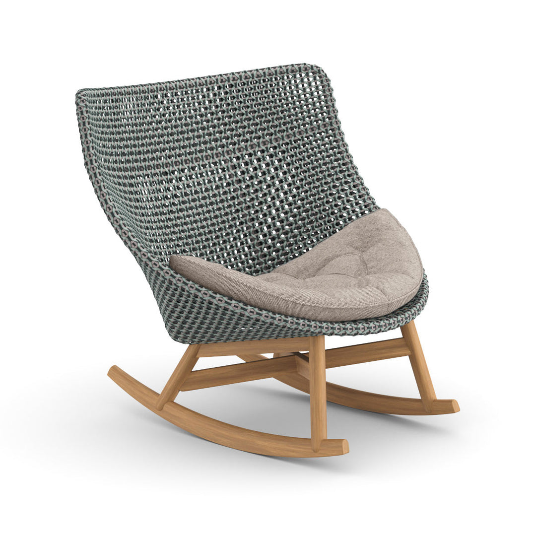 MBRACE Rocking Chair Outdoor Seating Dedon 141 Baltic 472 Natura Taupe