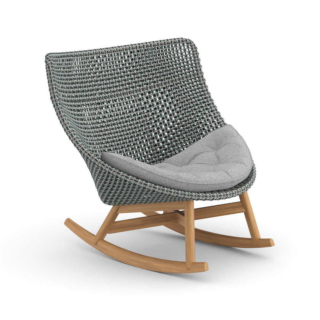 MBRACE Rocking Chair Outdoor Seating Dedon 141 Baltic 478 Natura Ash