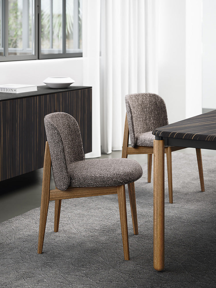 Abrey Chair in Various Finishes & Upholstery Calligaris