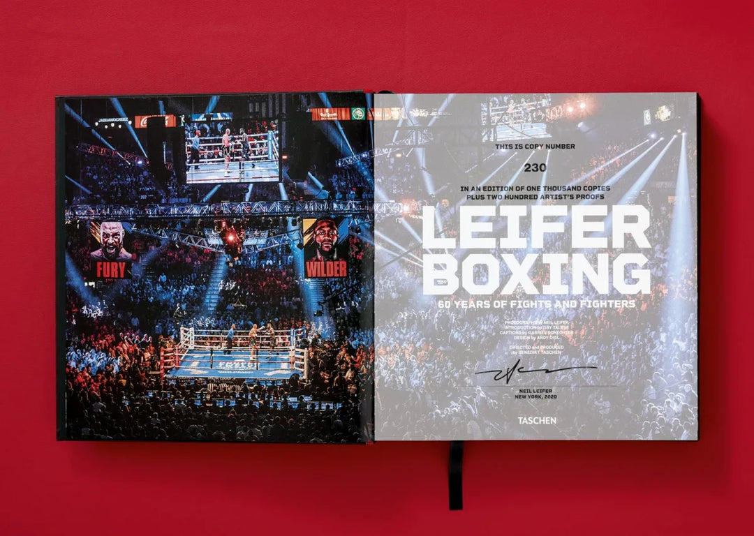 Neil Leifer. Boxing. 60 Years of Fights and Fighters Print Books Taschen   
