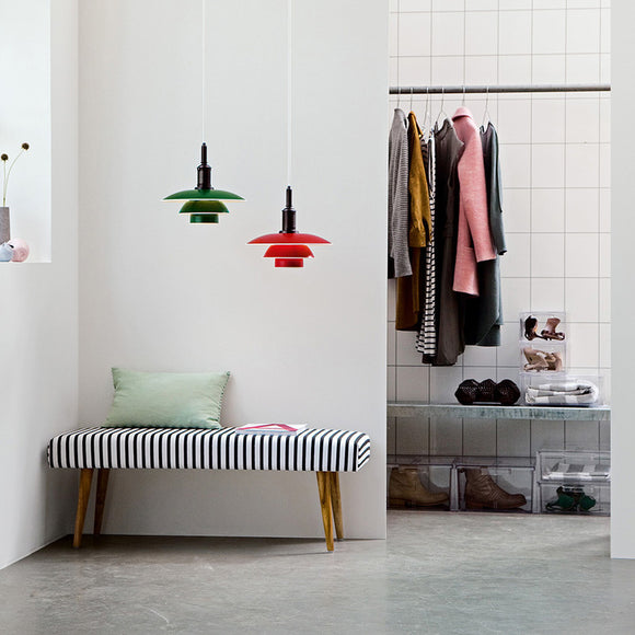 PH 3½ - 3 Metal Pendant Light Lighting Louis Poulsen
