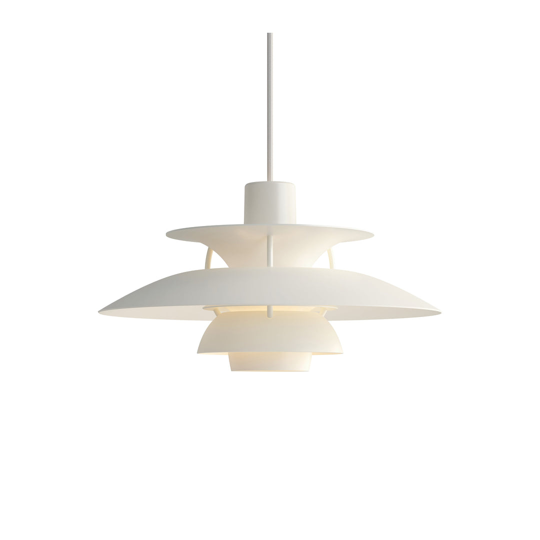 PH 5 Mini Pendant Light Lighting Louis Poulsen All White