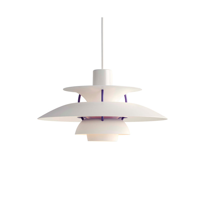 PH 5 Mini Pendant Light Lighting Louis Poulsen White Classic / White Textile
