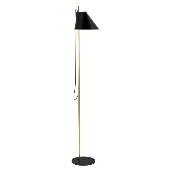 Yuh Floor Lamp Floor Lamps Louis Poulsen Black / Brass