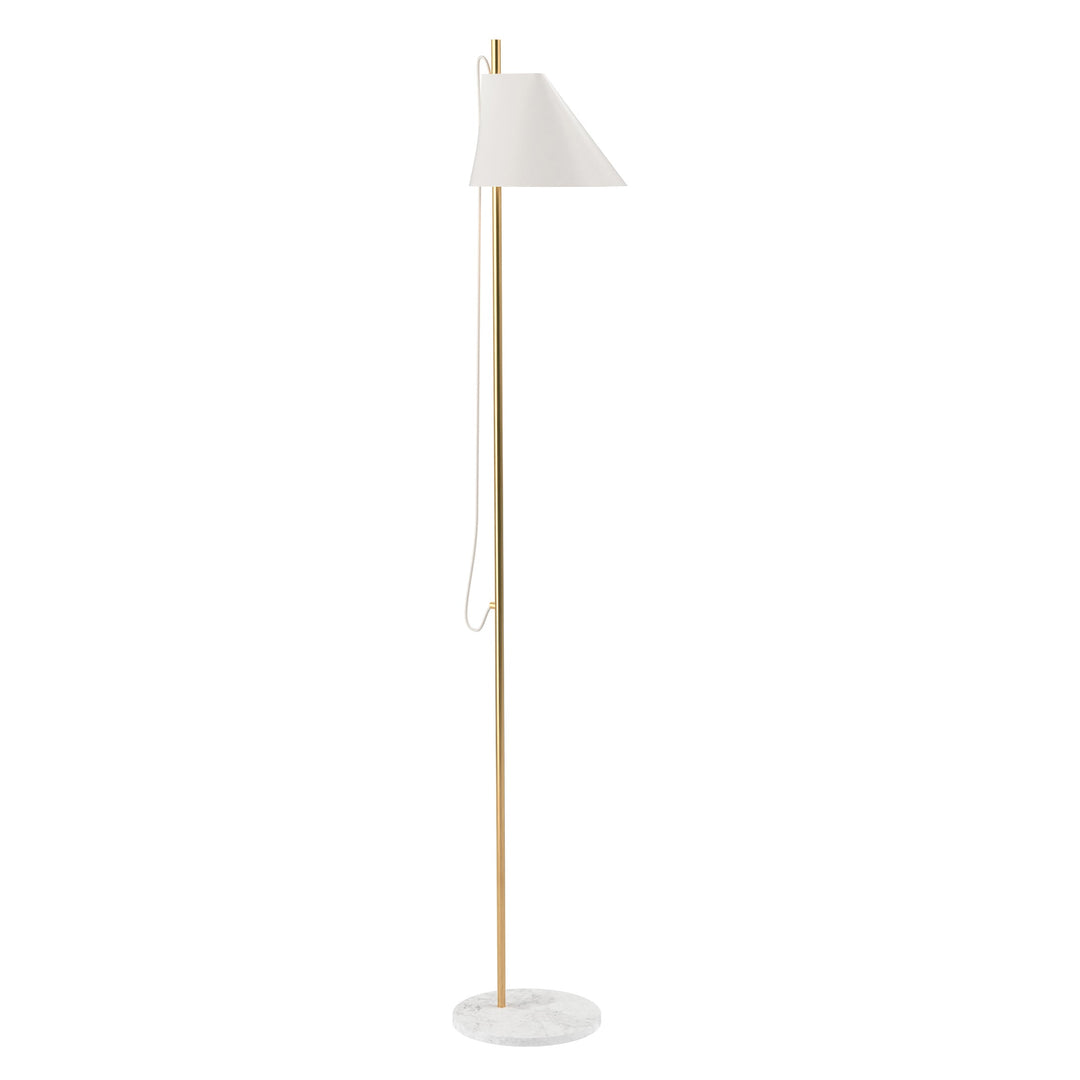 Yuh Floor Lamp Floor Lamps Louis Poulsen White / Brass