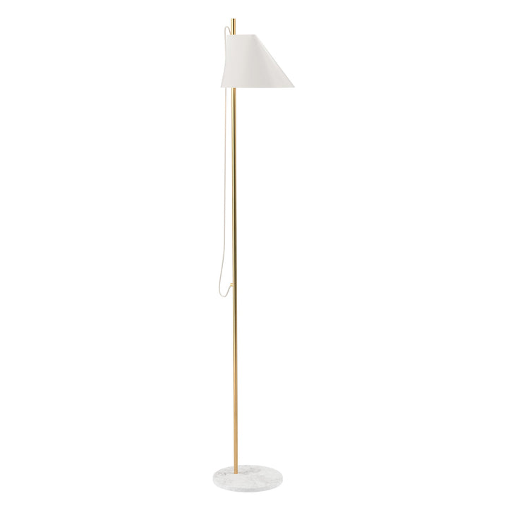 Yuh Floor Lamp Floor Lamps Louis Poulsen White / Brass