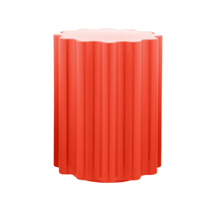 Colonna Stool/Side Table Kartell Red