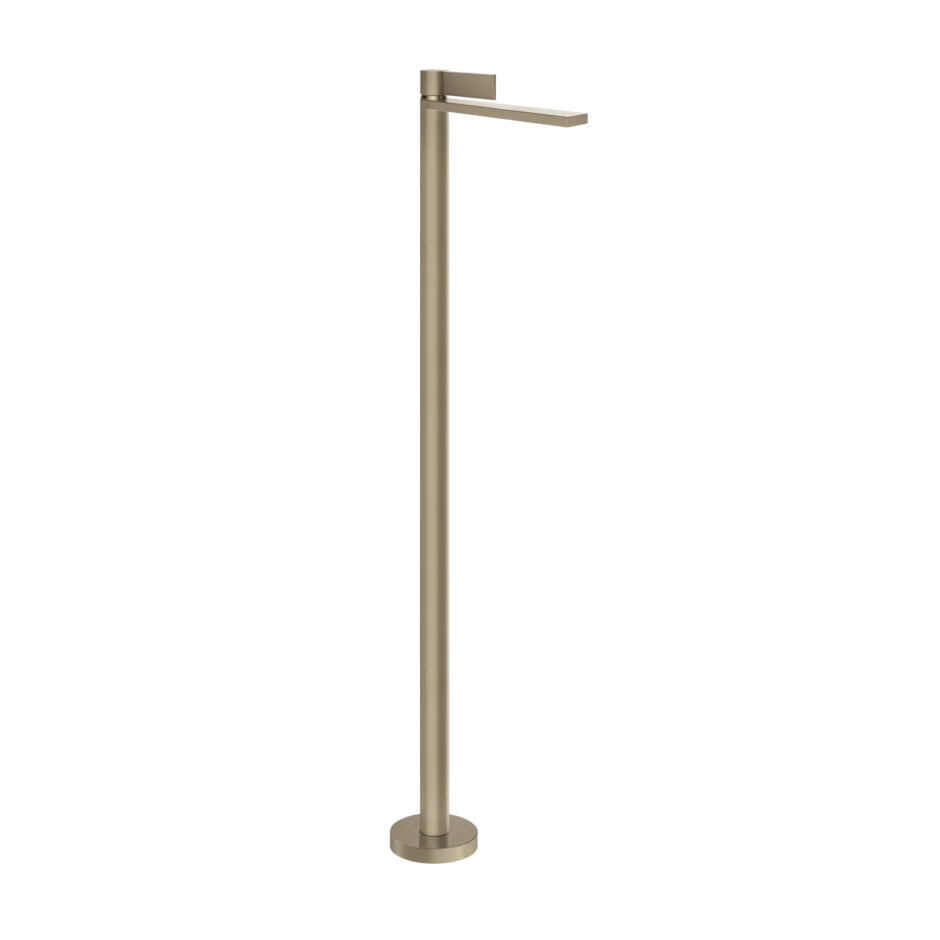 Gessi Inverso Diamantato Freestanding Basin Mixer - 73695 Bathroom Accessories GESSI Finox Brushed Nickel