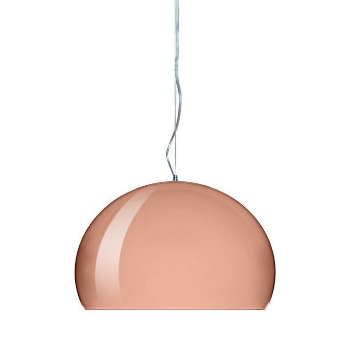 FL/Y Metal Suspension Lamp Lighting Kartell Copper Medium: 20.5 in diameter