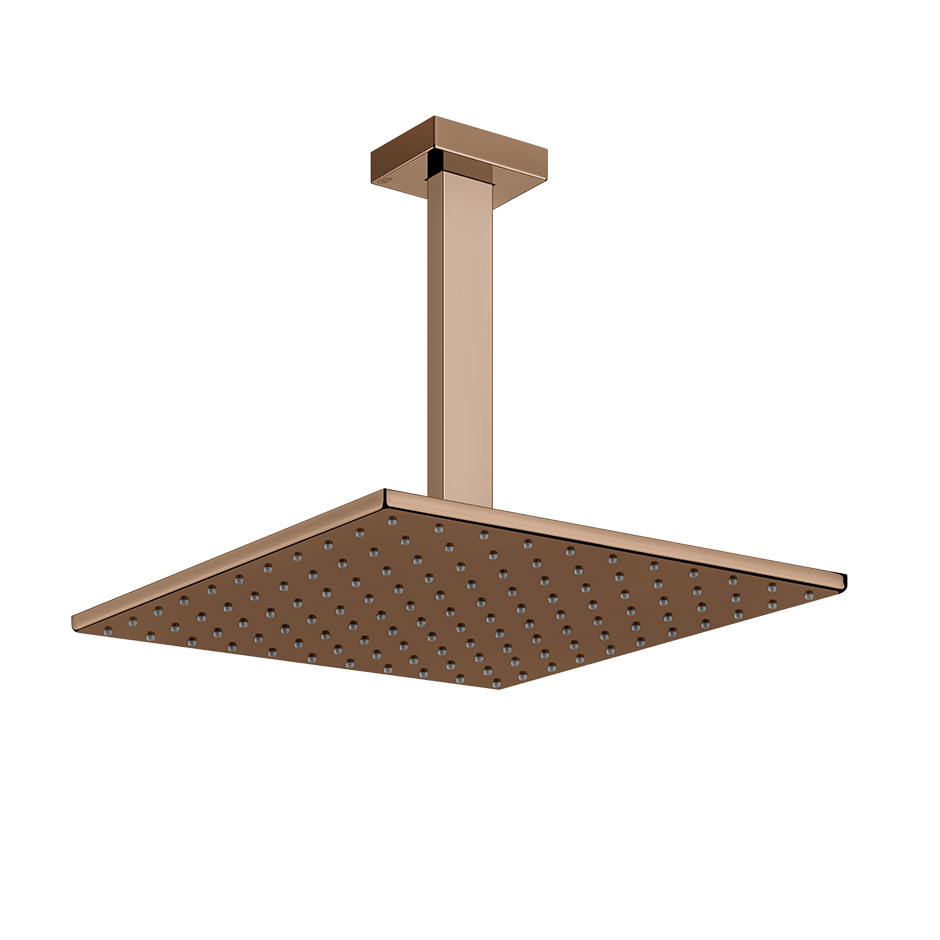 Rettangolo Showerhead - 15186 Showers GESSI Copper PVD