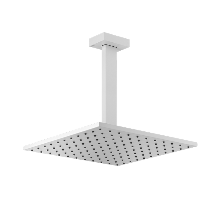 Rettangolo Showerhead - 15186 Showers GESSI Matte White