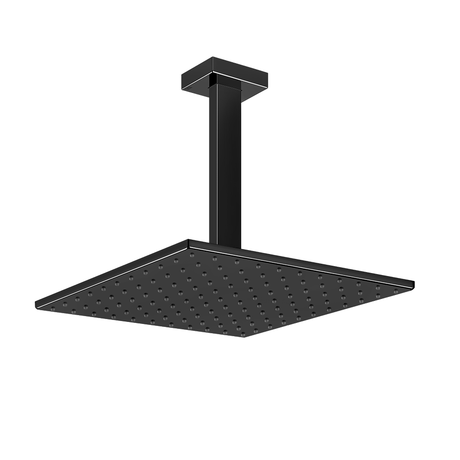 Rettangolo Showerhead - 15186 Showers GESSI Black Metal PVD