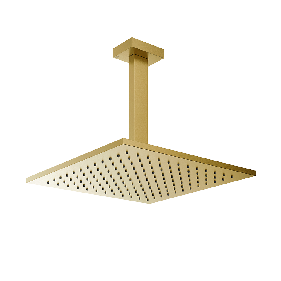 Rettangolo Showerhead - 15186 Showers GESSI Gold Brushed PVD