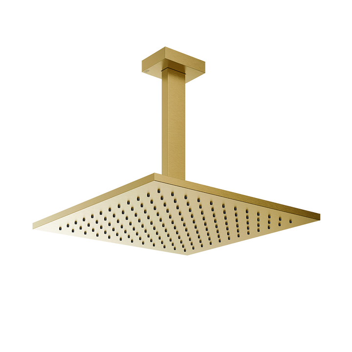 Rettangolo Showerhead - 15186 Showers GESSI Gold Brushed PVD