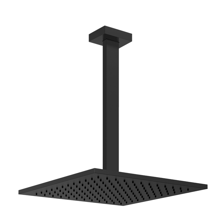 Rettangolo Showerhead - 15199 Showers GESSI Matte Black