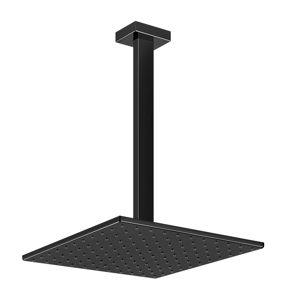 Rettangolo Showerhead - 15199 Showers GESSI Black Metal PVD
