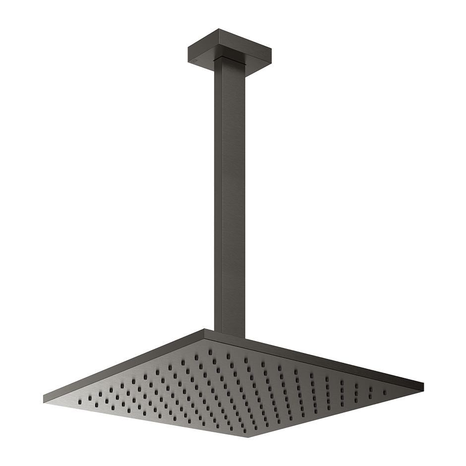 Rettangolo Showerhead - 15199 Showers GESSI Black Metal Brushed PVD