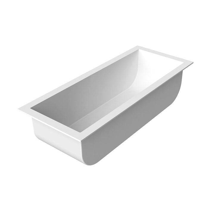Biblio Encased rectangular Moodlight bathtub Bathtubs Antonio Lupi BIBLIO10
