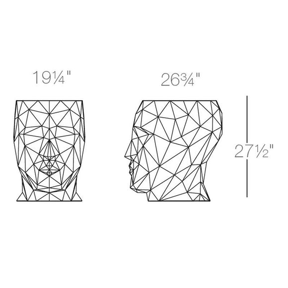 Adan Table Outdoor Vondom   