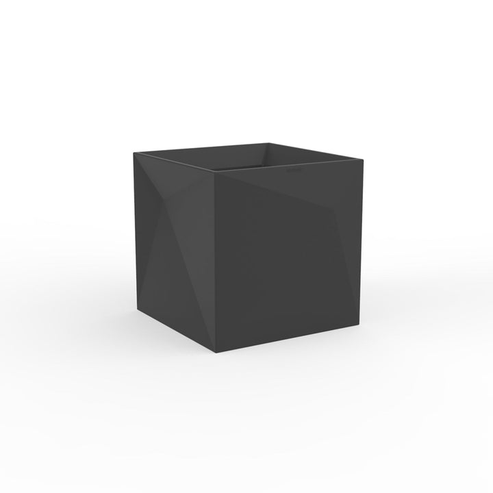 Faz Cube Planter Outdoor Vondom Basic Anthracite