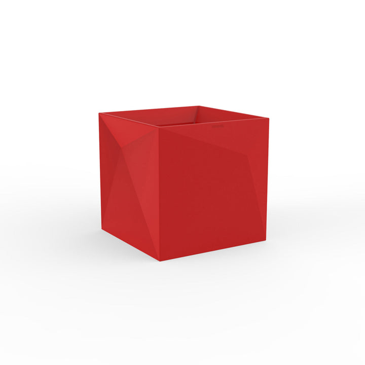 Faz Cube Planter Outdoor Vondom Basic Red