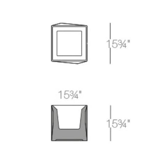 Faz Cube Planter Outdoor Vondom