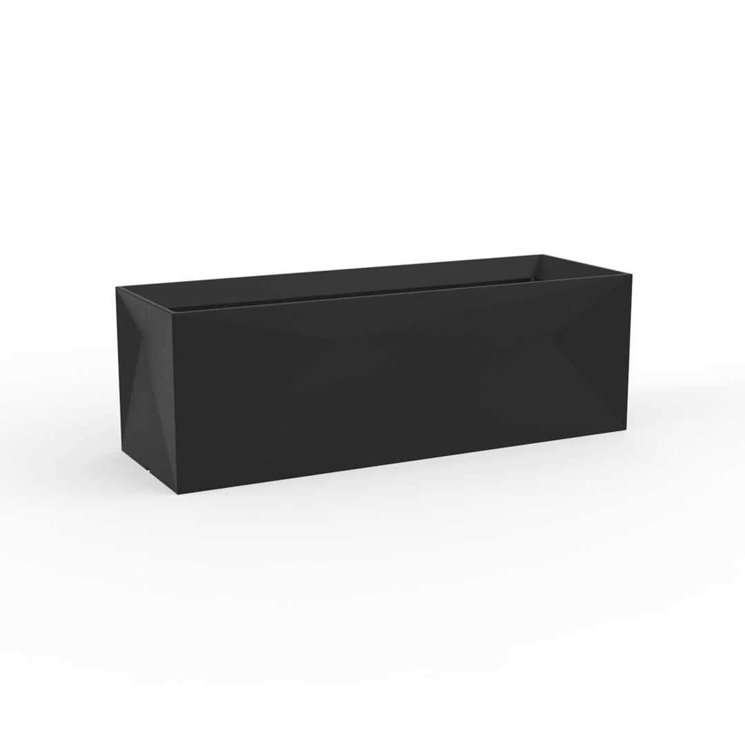 Faz Garden Planter Outdoor Vondom Basic Black
