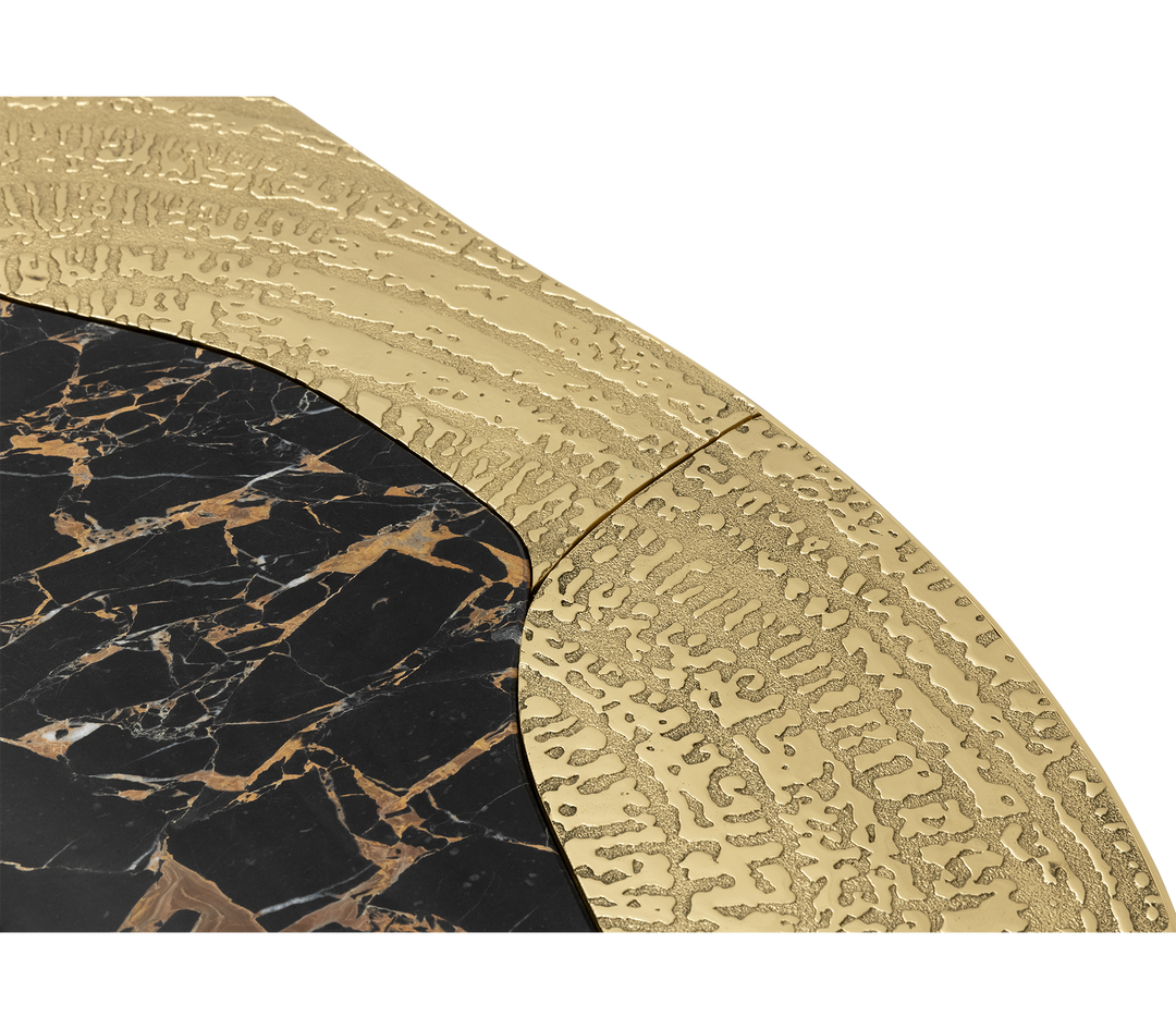 ophelia portoro marble and gold center table Coffee Tables Boca Do Lobo