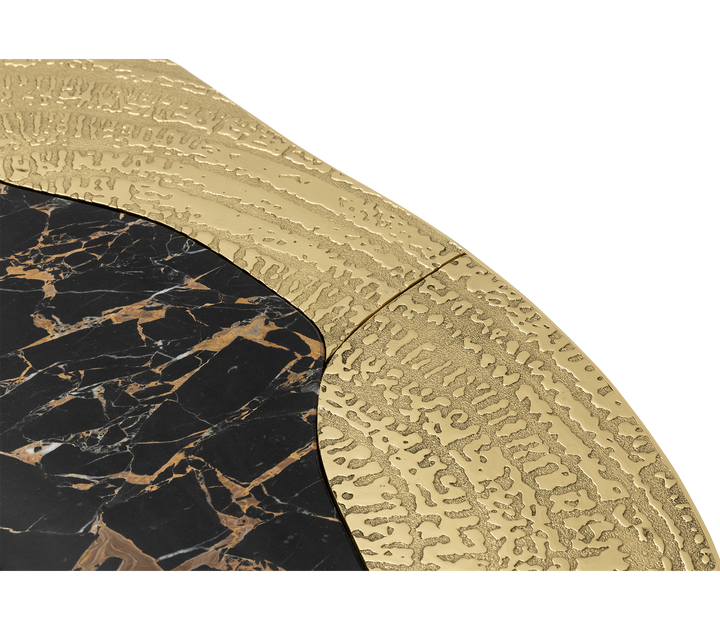 ophelia portoro marble and gold center table Coffee Tables Boca Do Lobo
