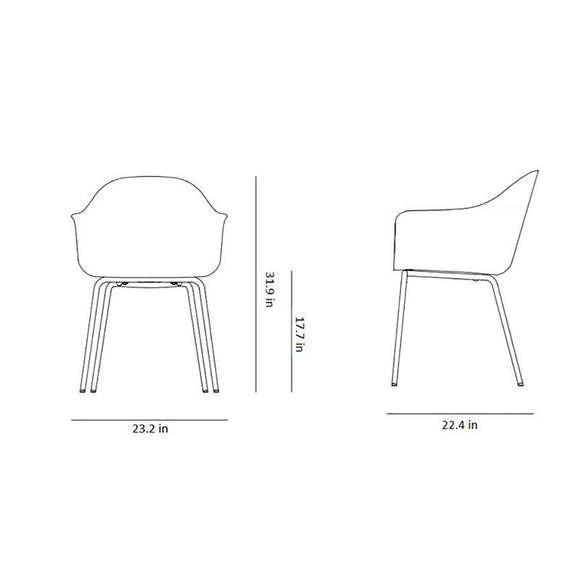 Harbour Dining Chair Chairs Audo Copenhagen