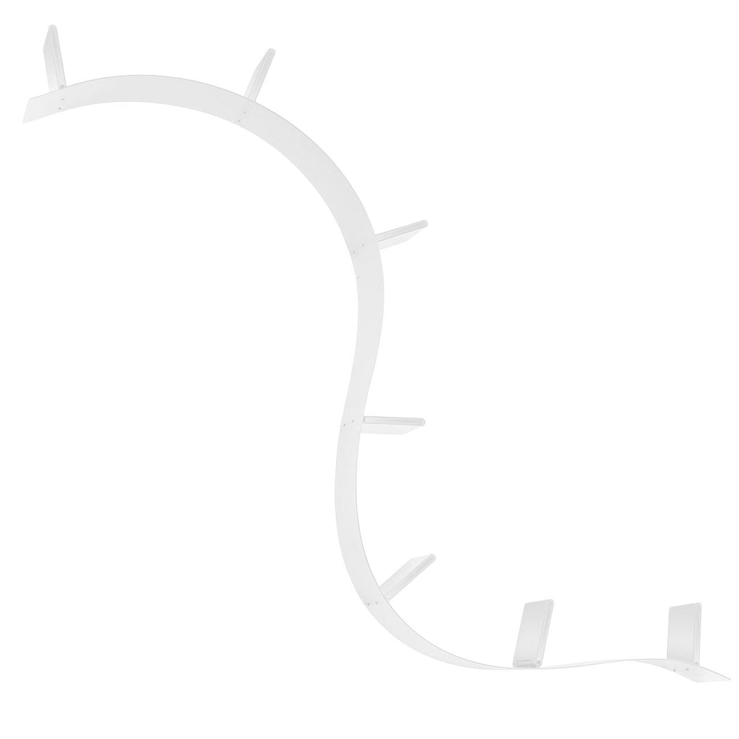 Bookworm Bookshelf - 7 Bookends Bookcases & Standing Shelves Kartell White