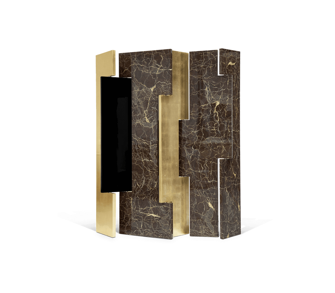 avenue folding screen Others Boca Do Lobo Faux-Marble