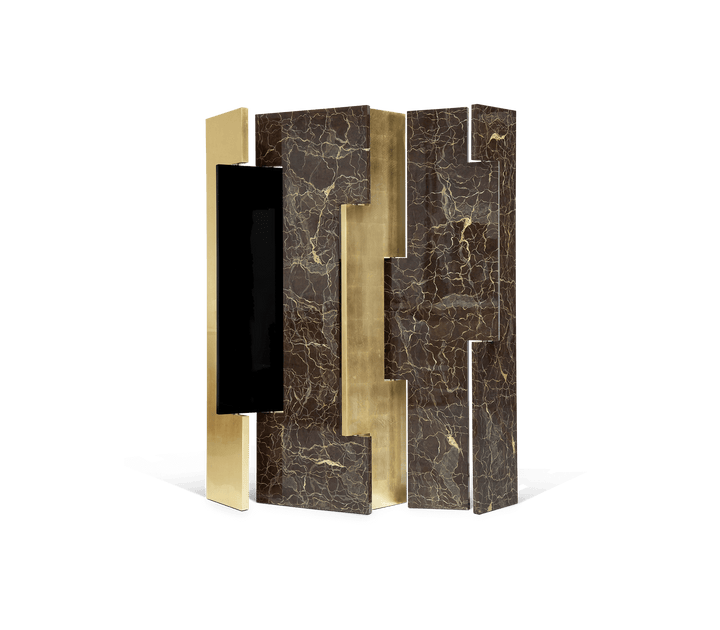 avenue folding screen Others Boca Do Lobo Faux-Marble