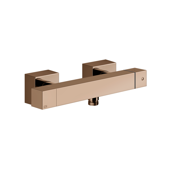 Rettangolo Shower Thermostatic Mixer - 19431 Bathroom Accessories GESSI Copper PVD