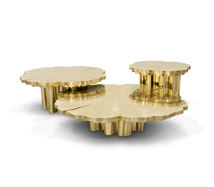 fortuna gold center table Others Boca Do Lobo Gold
