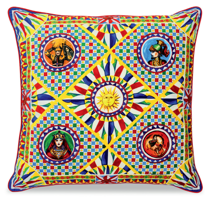 VELVET LARGE CUSHION Cushions Dolce&Gabbana   