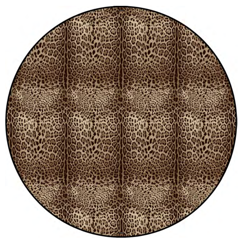 10 PLACE SETTINGS ROUND LINEN TABLECLOTH  Dolce&Gabbana   