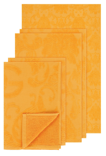 SET OF 5 DG LOGO JACQUARD TOWELS Bathroom Accessories Dolce&Gabbana   