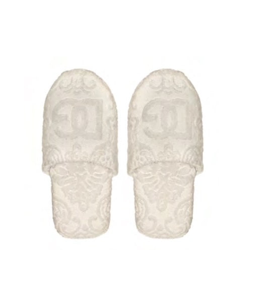 DG LOGO TERRYCLOTH SLIPPERS Bathroom Accessories Dolce&Gabbana   