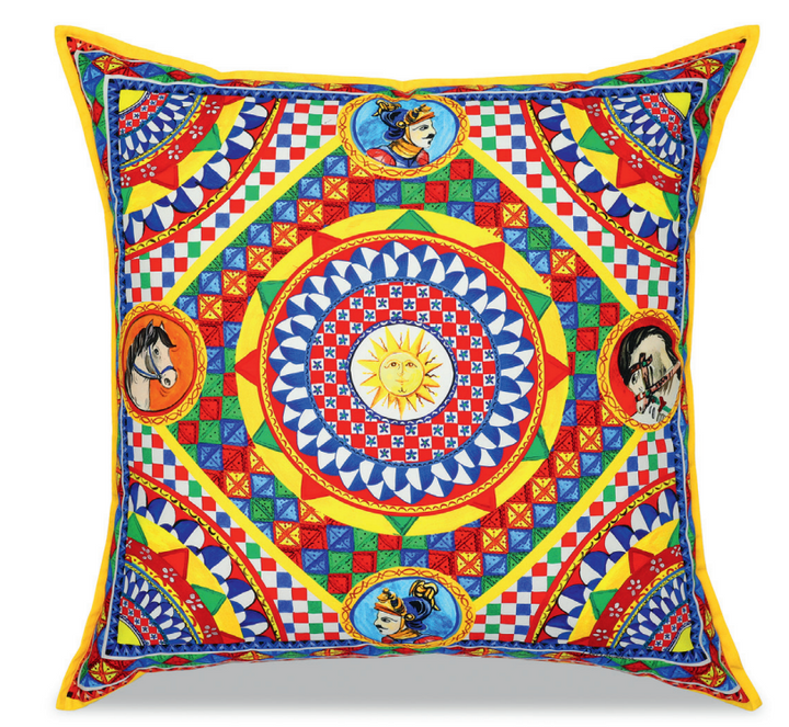 CANVAS EXTRA LARGE CUSHION Cushions Dolce&Gabbana   
