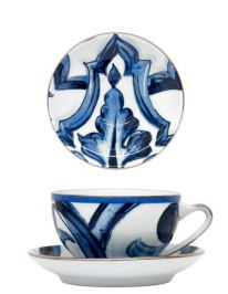 STELLA TEACUP AND SAUCER SET Cup and Saucer Dolce&Gabbana   