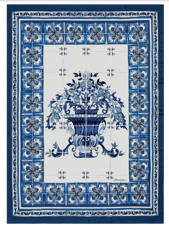 SILK AND WOOL THROW  Dolce&Gabbana   
