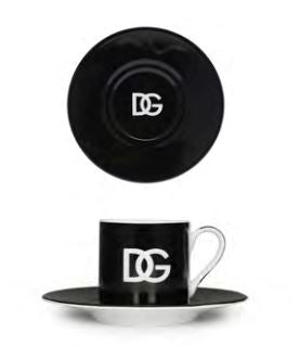 SET OF 2 COFFEE CUPS AND SAUCERS Cup and Saucer Dolce&Gabbana   