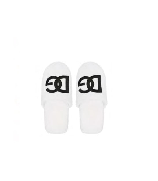 DG LOGO TERRYCLOTH SLIPPERS Bathroom Accessories Dolce&Gabbana   