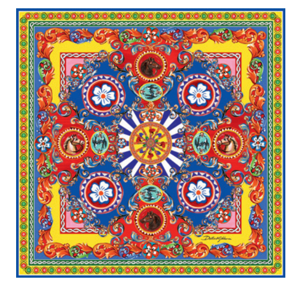 LINEN PLACEMAT AND NAPKIN SET  Dolce&Gabbana   