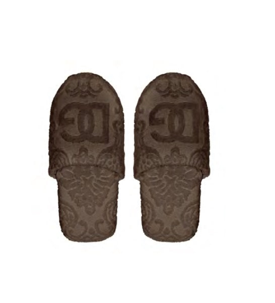 DG LOGO TERRYCLOTH SLIPPERS Bathroom Accessories Dolce&Gabbana   